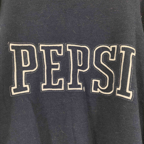 企業ロゴ刺繍 クルーネックスウェット メンズ JPN:XL