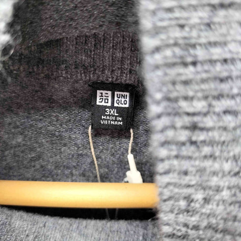 ユニクロ UNIQLO 3Dカシミヤタートルネックセーター レディース 3XL