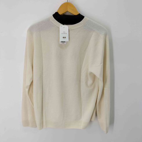 ユニクロ UNIQLO 3Dカシミヤクルーネックセーター レディース 3XL