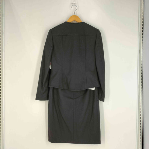 スポーツマックス SPORTMAX イタリア製 カシミヤ混ウール ジャケット スカート セットアップ レディース 38