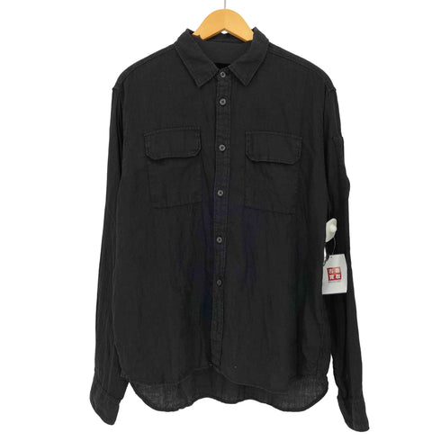 シーピーカンパニー C.P.COMPANY 24ss Linen Pocket Shirt メンズ import:L