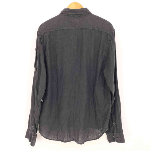 シーピーカンパニー C.P.COMPANY 24ss Linen Pocket Shirt メンズ import:L