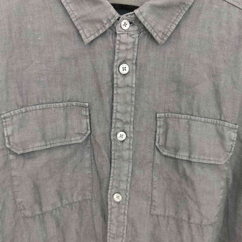 シーピーカンパニー C.P.COMPANY 24ss Linen Pocket Shirt メンズ import:L
