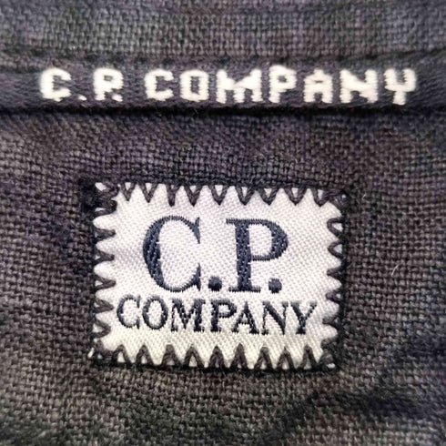 シーピーカンパニー C.P.COMPANY 24ss Linen Pocket Shirt メンズ import:L
