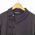 ノットコンベンショナル NOT CONVENTIONAL SATIN ASYMMETRY CHINA SHIRT メンズ F