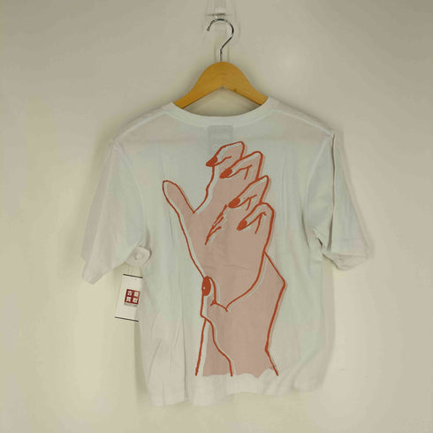 パム PAM バックハンドプリント Tシャツ レディース import:XS