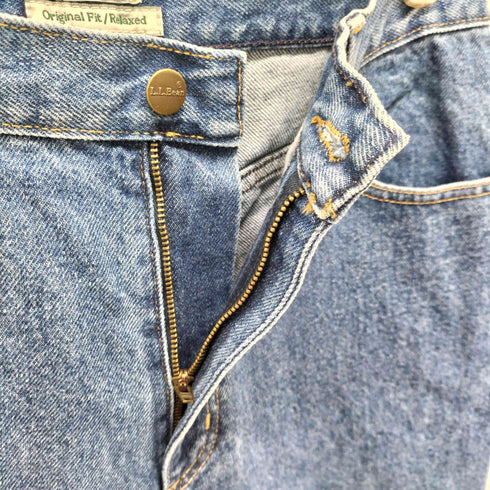 エルエルビーン L.L.Bean Original Fit Relaxed バギーデニム メンズ 12M/T