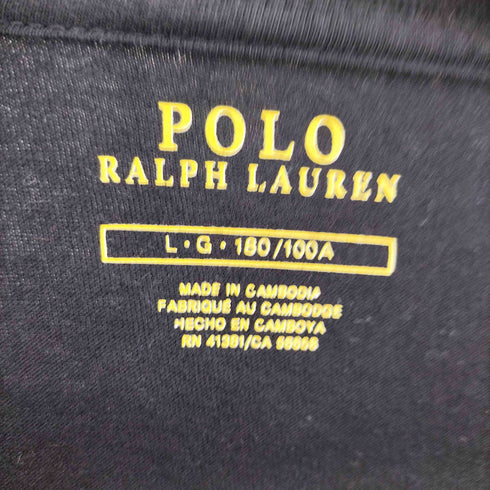 ポロラルフローレン POLO RALPH LAUREN ポニー刺繍 L/S Tシャツ メンズ import:L