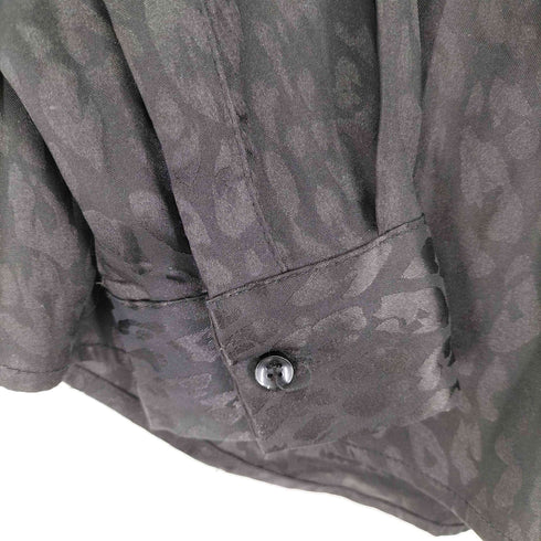 PANERO レオパード柄 L/S シャツ メンズ