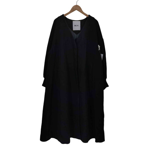 ミチ mici バックスリット 比翼ノーカラーコート レディース JPN:M