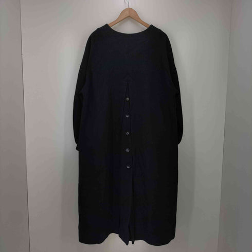 ミチ mici バックスリット 比翼ノーカラーコート レディース JPN:M