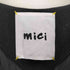 ミチ mici バックスリット 比翼ノーカラーコート レディース JPN:M