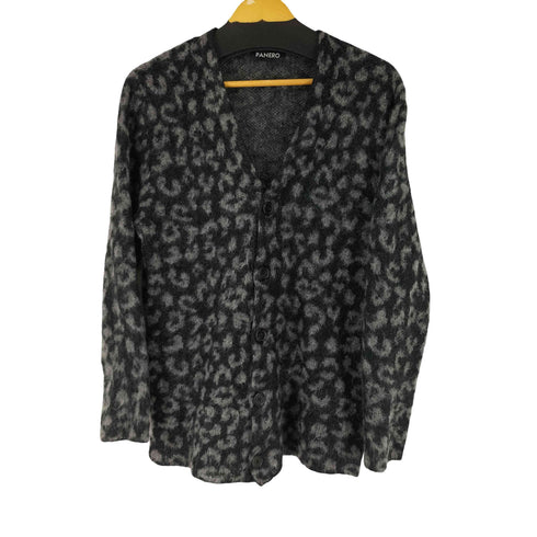 PANERO Leopard mohair cardigan メンズ JPN:S