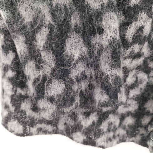 PANERO Leopard mohair cardigan メンズ JPN:S