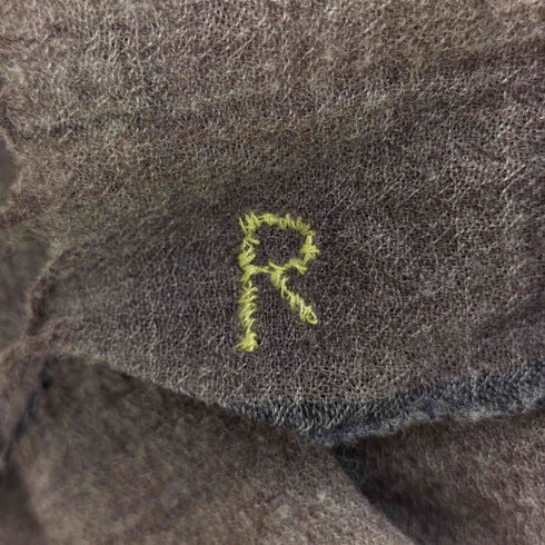 フォーティーファイブアール 45R R刺繍 ストール レディース
