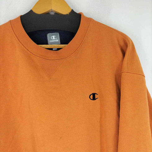 チャンピオン Champion ワンポイント刺繍クルーネックスウェット メンズ import:L