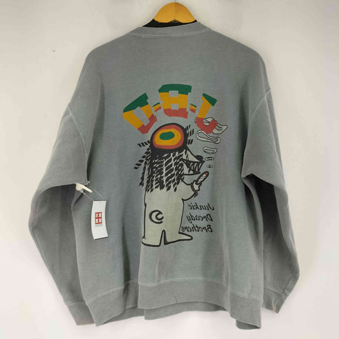 タルテックス TULTEX 90S 両面プリントクルーネックスウェット メンズ import:XL
