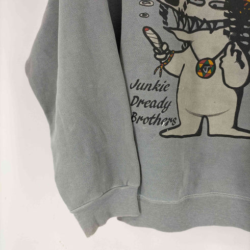 タルテックス TULTEX 90S 両面プリントクルーネックスウェット メンズ import:XL