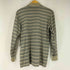 バーバリーズ BURBERRYS ワンポイント刺繍ボーダー L/S ポロシャツ メンズ JPN:M