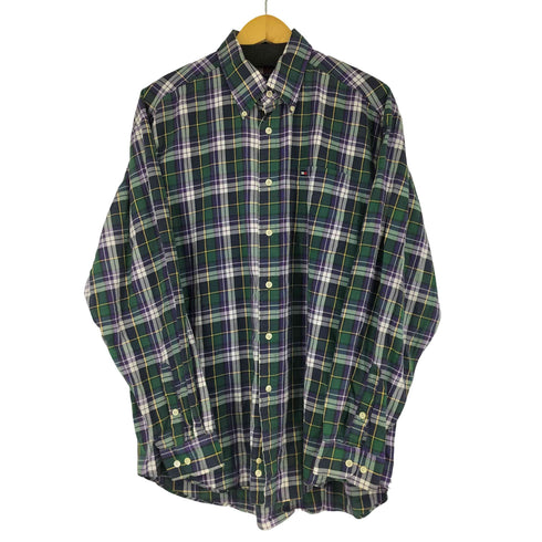 トミーヒルフィガー TOMMY HILFIGER チェック L/S BDシャツ メンズ import:L