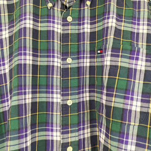 トミーヒルフィガー TOMMY HILFIGER チェック L/S BDシャツ メンズ import:L