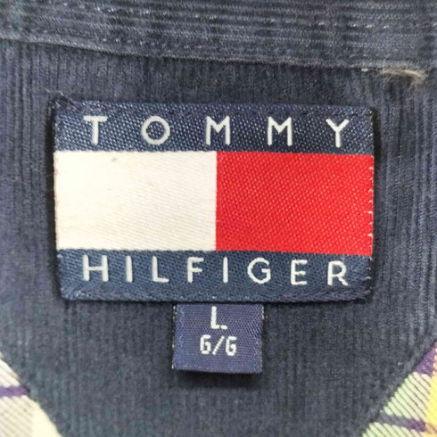 トミーヒルフィガー TOMMY HILFIGER チェック L/S BDシャツ メンズ import:L
