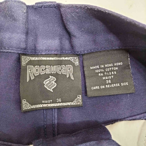 ロカウェア Rocawear 90-00s コットンチノ バギーショートパンツ ショーツ メンズ 36