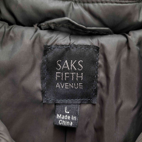 サックスフィフスアベニュー SAKS FIFTH AVENUE 襟切替 キルティングジャケット メンズ JPN:L