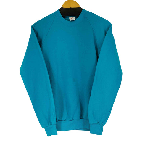 ジャージーズ JERZEES 90S USA製 ラグランスリーブクルーネックスウェット メンズ import:M