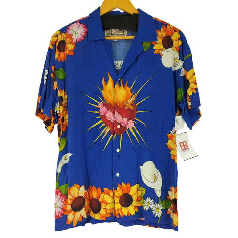 プレジャーズ PLEASURES 総柄 S/S アロハシャツ メンズ