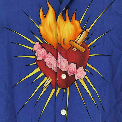 プレジャーズ PLEASURES 総柄 S/S アロハシャツ メンズ