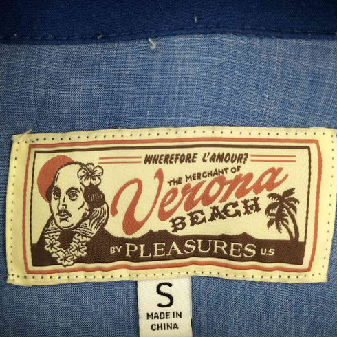 プレジャーズ PLEASURES 総柄 S/S アロハシャツ メンズ