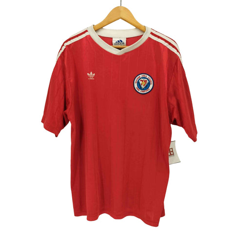 アディダスオリジナルス adidas Originals 90s 万国旗タグ #12 Quapaw Area Council スリーストライプ ゲームシャツ メンズ