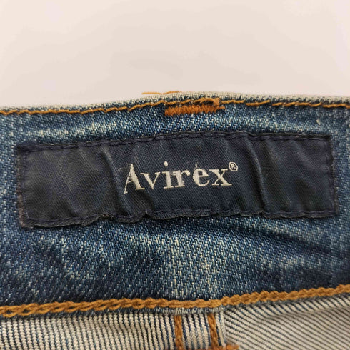 アヴィレックス AVIREX 4J101 ストレートデニムパンツ メンズ 36