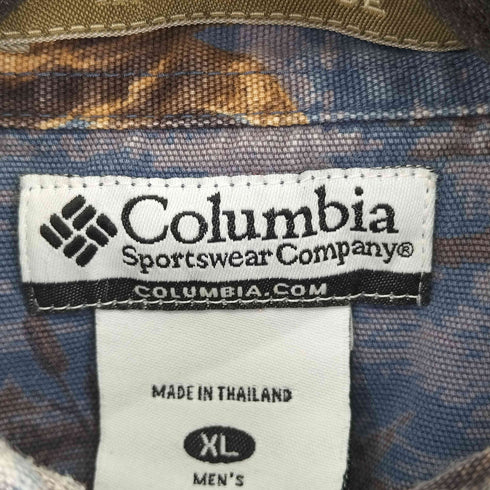 コロンビアスポーツウェア Columbia Sportswear L/S BD 総柄 シャツ メンズ JPN:XL