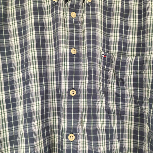 トミーヒルフィガー TOMMY HILFIGER L/S BD チェックシャツ メンズ JPN:L
