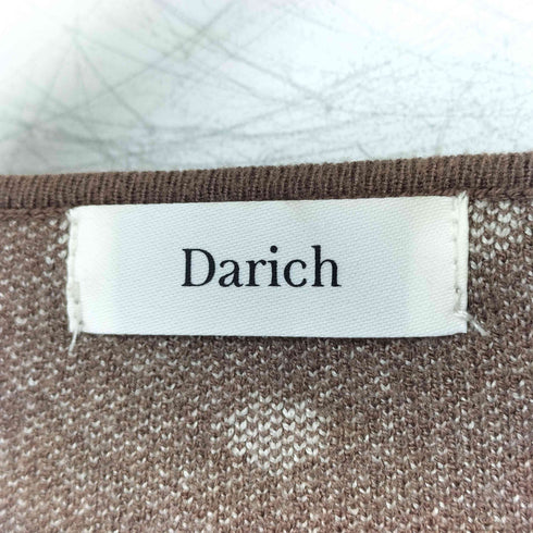 ダーリッチ Darich バックリボンロングニットワンピース レディース FREE