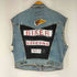 リーバイス Levis MADE IN USA デニムベスト ペイント加工 レディース JPN:M