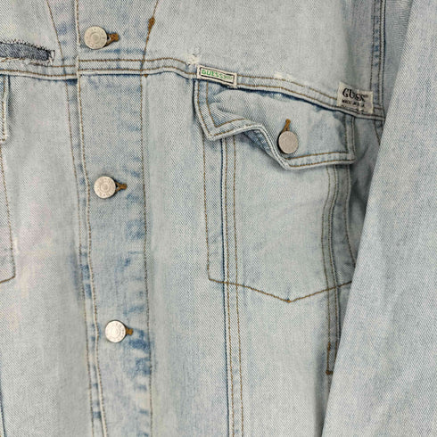 ゲス GUESS 90S デニムトラッカージャケット メンズ JPN:M