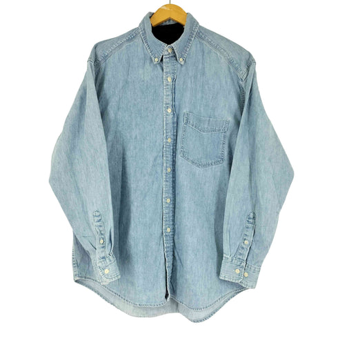 ギャップ Gap 90-00S L/S BD デニムシャツ メンズ JPN:L