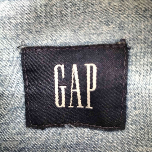 ギャップ Gap 90-00S L/S BD デニムシャツ メンズ JPN:L