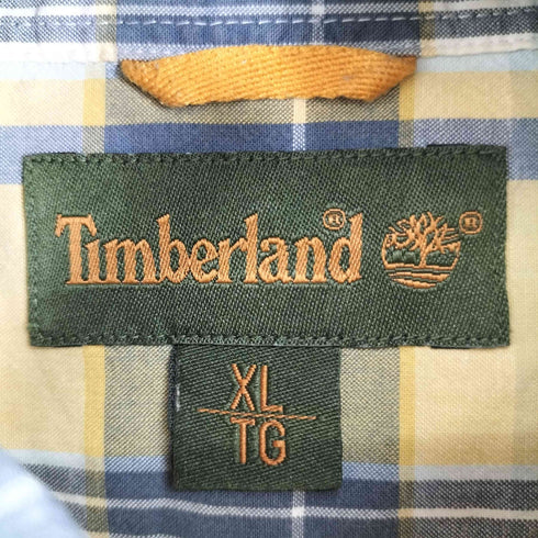 ティンバーランド Timberland 90S BD L/S チェックシャツ メンズ import:XL