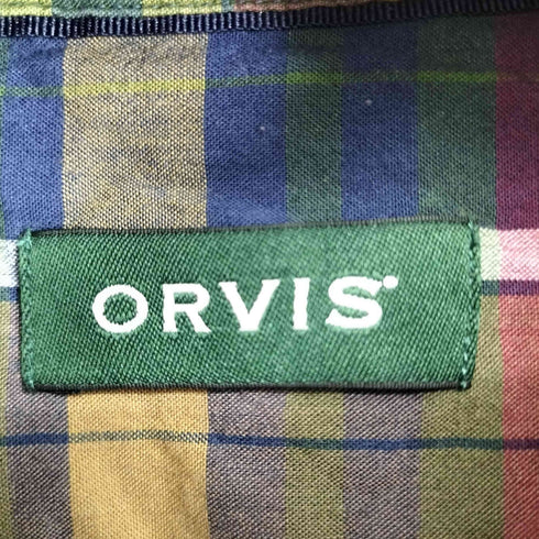 オービス ORVIS 00S BD L/S チェックシャツ メンズ import:XL