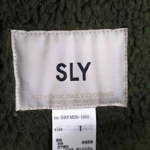 スライ SLY 2WAY OVER SIZE B-3 レディース JPN:1