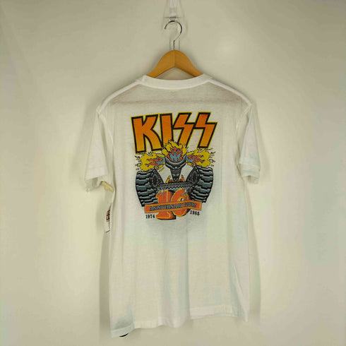 スクリーンスターズ SCREEN STARS 80s シングルステッチ バンド 両面プリント クルーネック Tシャツ メンズ import:L