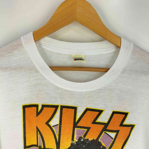 スクリーンスターズ SCREEN STARS 80s シングルステッチ バンド 両面プリント クルーネック Tシャツ メンズ import:L