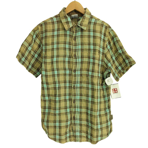 コロンビアスポーツウェア Columbia Sportswear コットン チェック S/S シャツ メンズ import:L