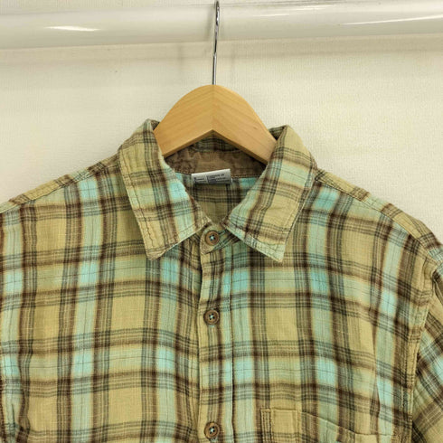 コロンビアスポーツウェア Columbia Sportswear コットン チェック S/S シャツ メンズ import:L