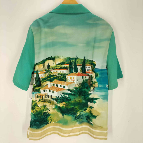 ザラ ZARA グラフィックプリント S/S シャツ メンズ M