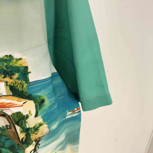 ザラ ZARA グラフィックプリント S/S シャツ メンズ M